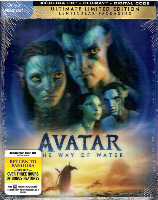 Avatar: The Way of Water 4K w/ Lenticular Slip (Exclusive)