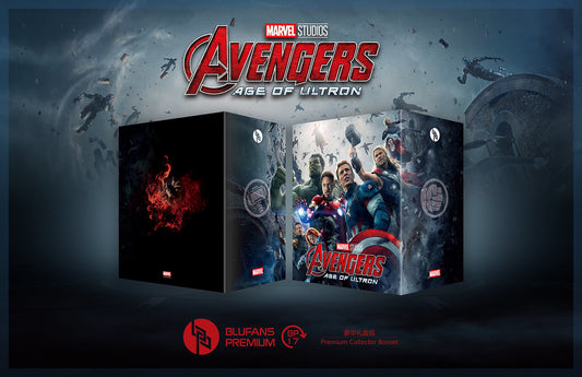 [Pre-Order] Avengers: Age of Ultron 1-Click SteelBook (2015)(BP#017)(China)(EMPTY)(Slip Box)