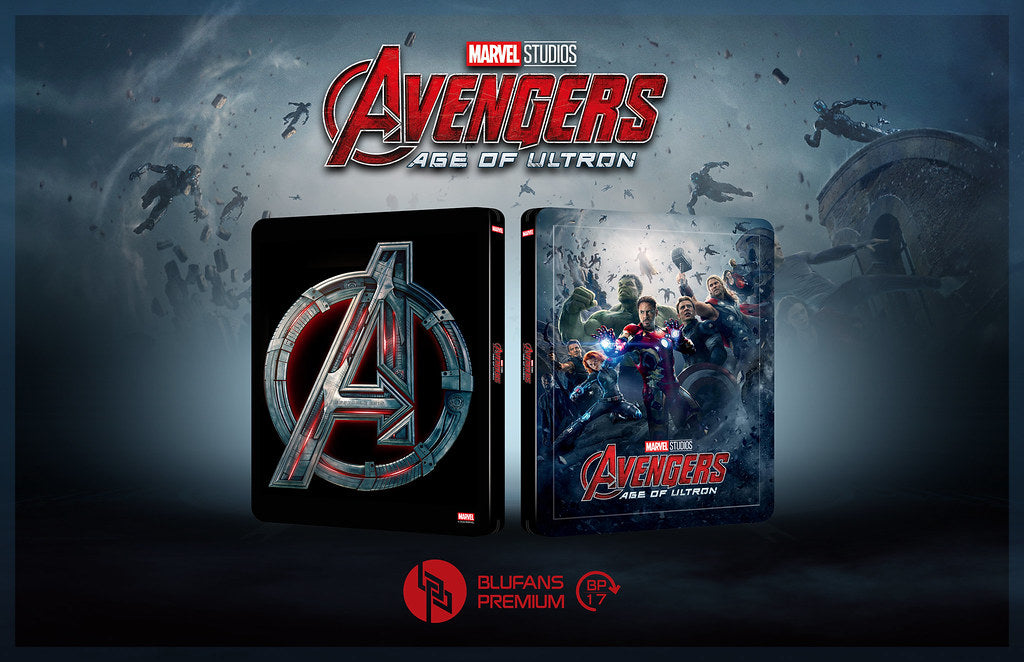 [Pre-Order] Avengers: Age of Ultron Lenticular SteelBook (2015)(BP#017)(EMPTY)(China)