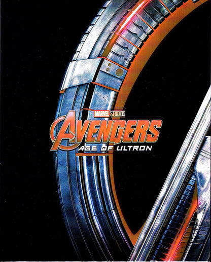 Avengers: Age of Ultron 3D & 4K 1-Click SteelBook (WCE#015)(Korea)