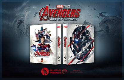 [Pre-Order] Avengers: Age of Ultron 1-Click SteelBook (2015)(BP#017)(EMPTY)(China)