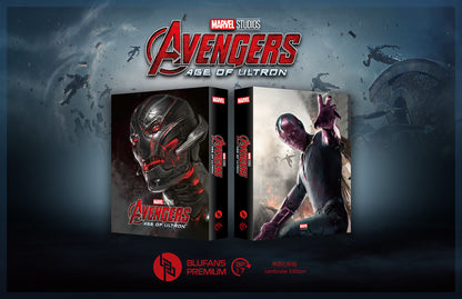 [Pre-Order] Avengers: Age of Ultron Lenticular SteelBook (2015)(BP#017)(EMPTY)(China)