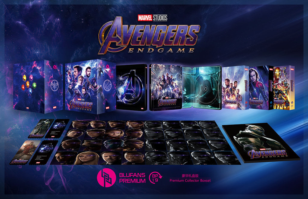 [Pre-Order] Avengers: Endgame 1-Click SteelBook (BP#019)(EMPTY)(China)