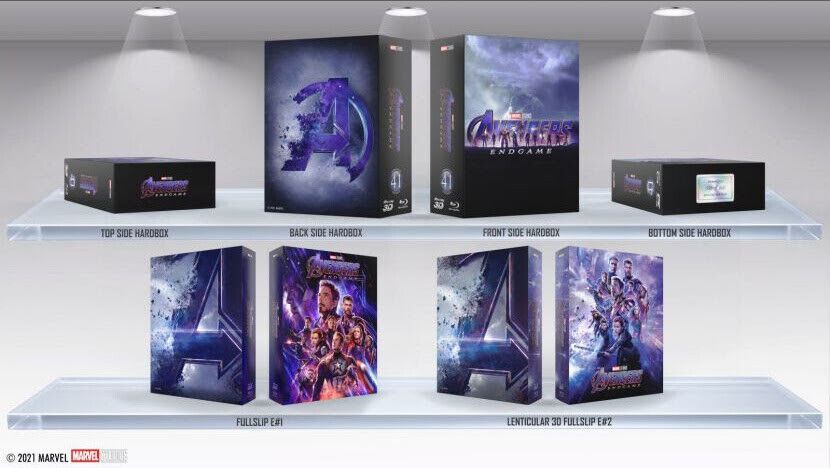 Avengers: Endgame 3D XL 1-Click SteelBook (FAC#151)(Czech)