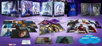 Avengers: Endgame 3D XL Lenticular SteelBook (FAC#151)(Czech)