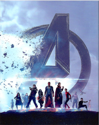 Avengers: Endgame 4K 1-Click SteelBook (WCE#008)(Korea)