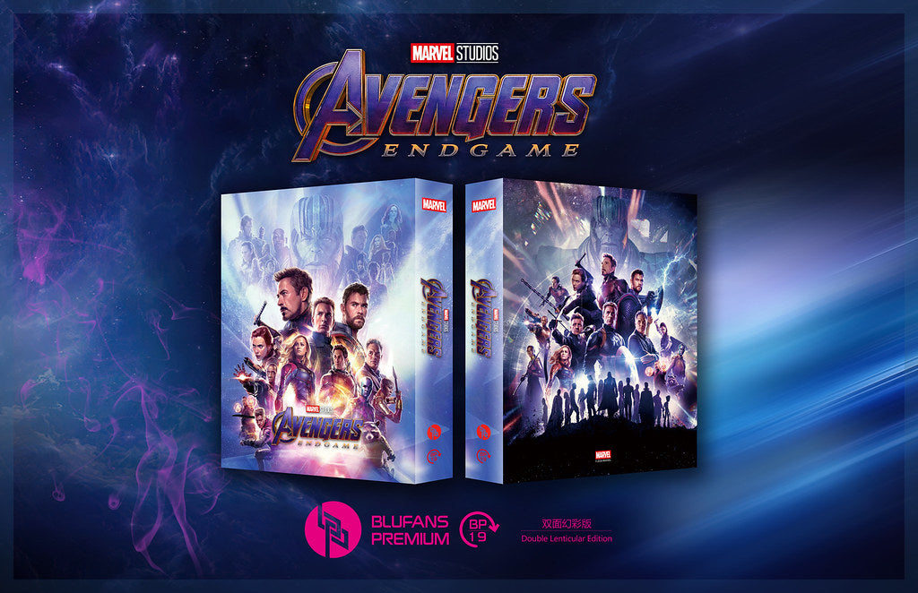 [Pre-Order] Avengers: Endgame Double Lenticular SteelBook (BP#019)(EMPTY)(China)