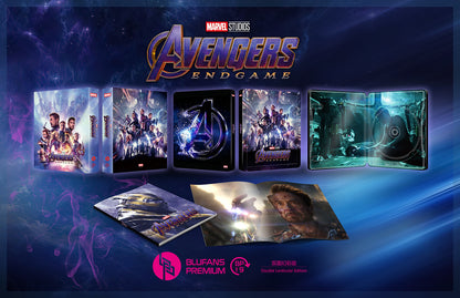 [Pre-Order] Avengers: Endgame Double Lenticular SteelBook (BP#019)(EMPTY)(China)