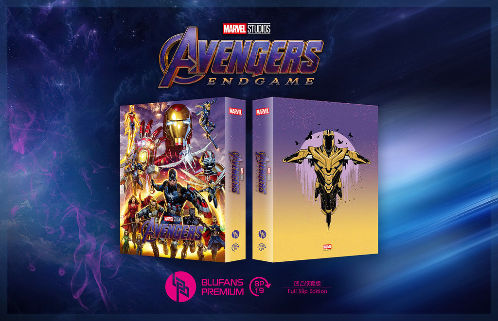 [Pre-Order] Avengers: Endgame Full Slip SteelBook (BP#019)(EMPTY)(China)