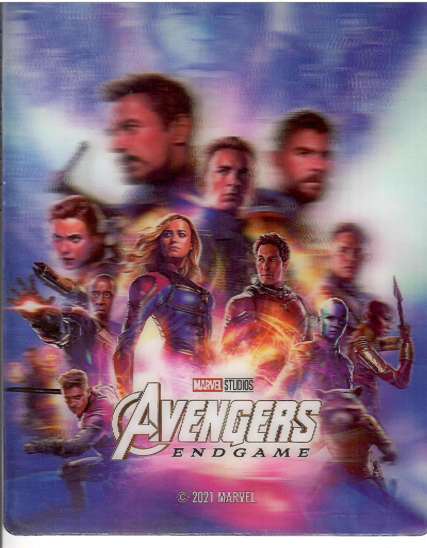 Avengers: Endgame Lenticular Magnet For SteelBook (FAC#151)(Czech)