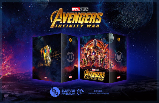 [Pre-Order] Avengers: Infinity War 1-Click SteelBook (BP#018)(China)(EMPTY)(Slip Box)