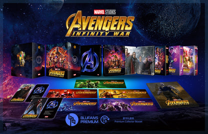[Pre-Order] Avengers: Infinity War 1-Click SteelBook (BP#018)(EMPTY)(China)