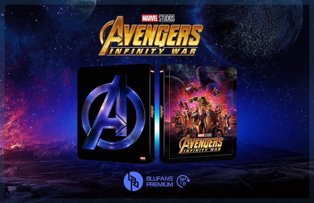 [Pre-Order] Avengers: Infinity War 1-Click SteelBook (BP#018)(EMPTY)(China)