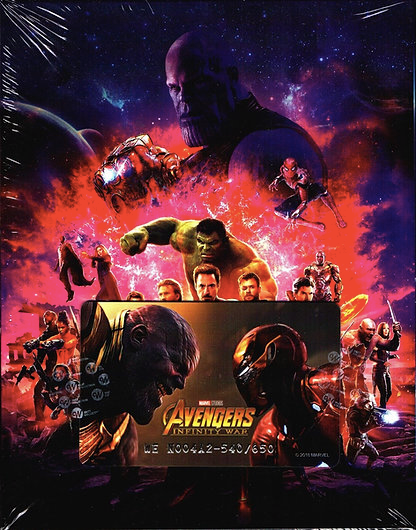 Avengers: Infinity War 3D Full Slip A2 SteelBook (WCE#004)(Korea)