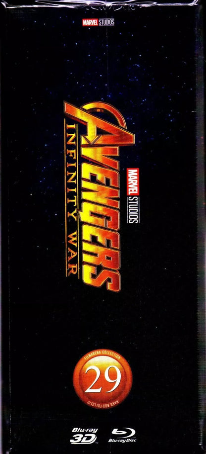 Avengers: Infinity War 3D XL 1-Click SteelBook (FAC#150)(Czech)