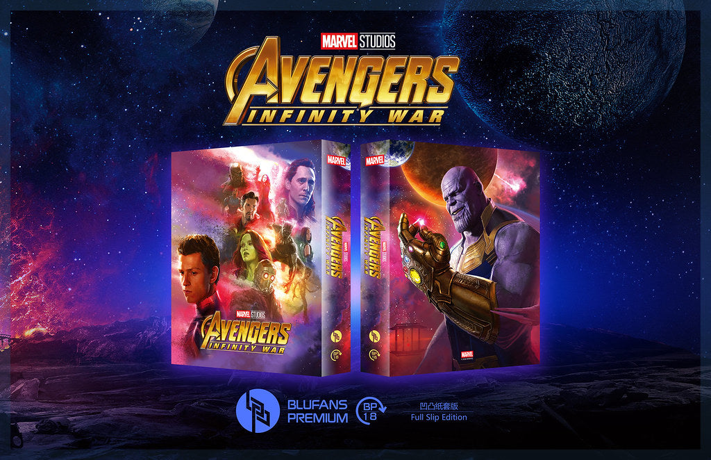 [Pre-Order] Avengers: Infinity War 1-Click SteelBook (BP#018)(EMPTY)(China)