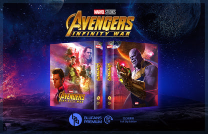 [Pre-Order] Avengers: Infinity War 1-Click SteelBook (BP#018)(EMPTY)(China)