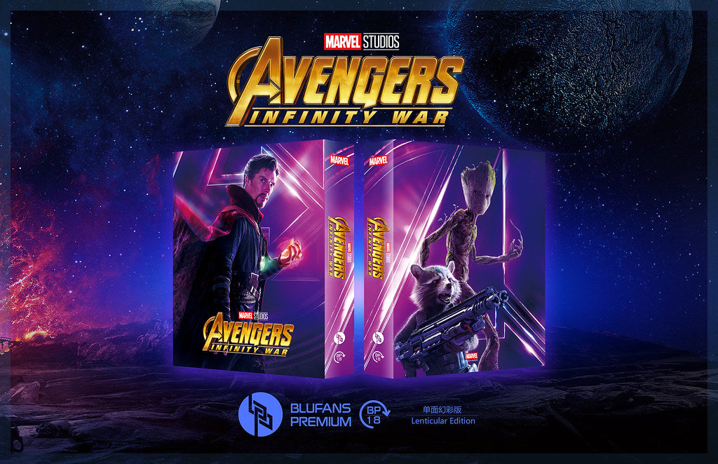 [Pre-Order] Avengers: Infinity War 1-Click SteelBook (BP#018)(EMPTY)(China)