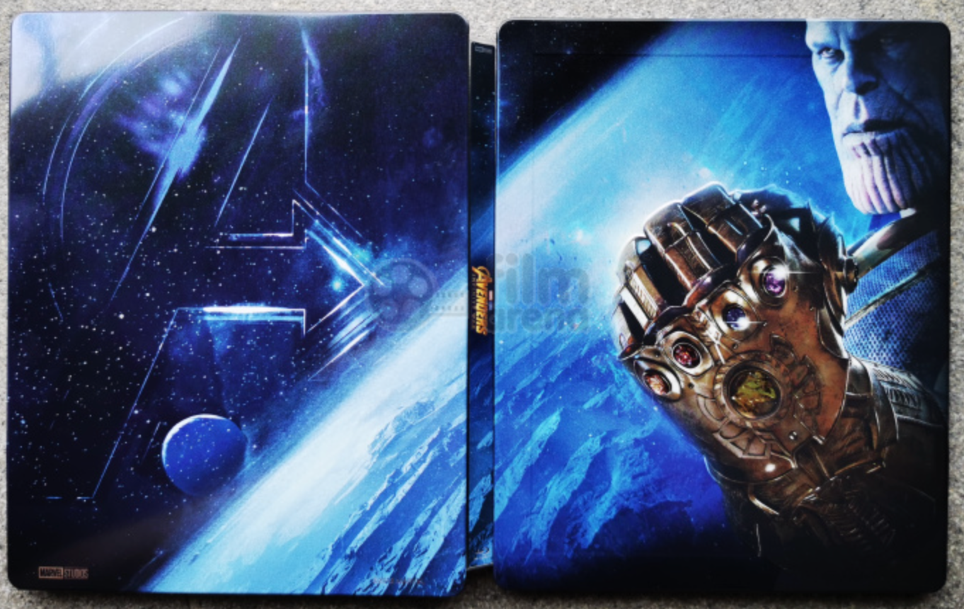 Avengers: Infinity War SteelBook (EMPTY)(Czech)