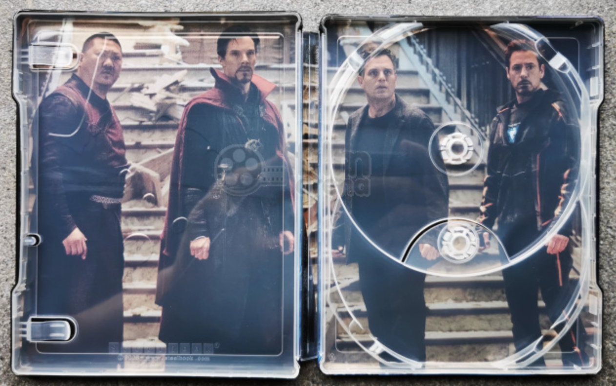 Avengers: Infinity War SteelBook (EMPTY)(Czech)