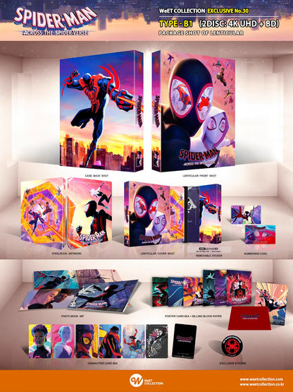 Spider-Man: Across the Spider-Verse 4K 1-Click SteelBook + Lenticular Magnet (Re-release)(WCE#30)(Korea)