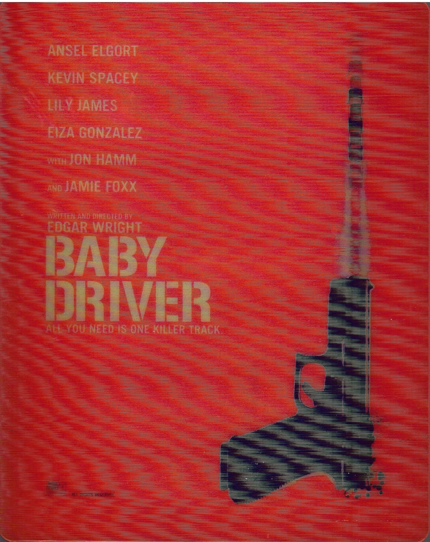 Baby Driver Lenticular Magnet For SteelBook (FAC#88)(Czech)