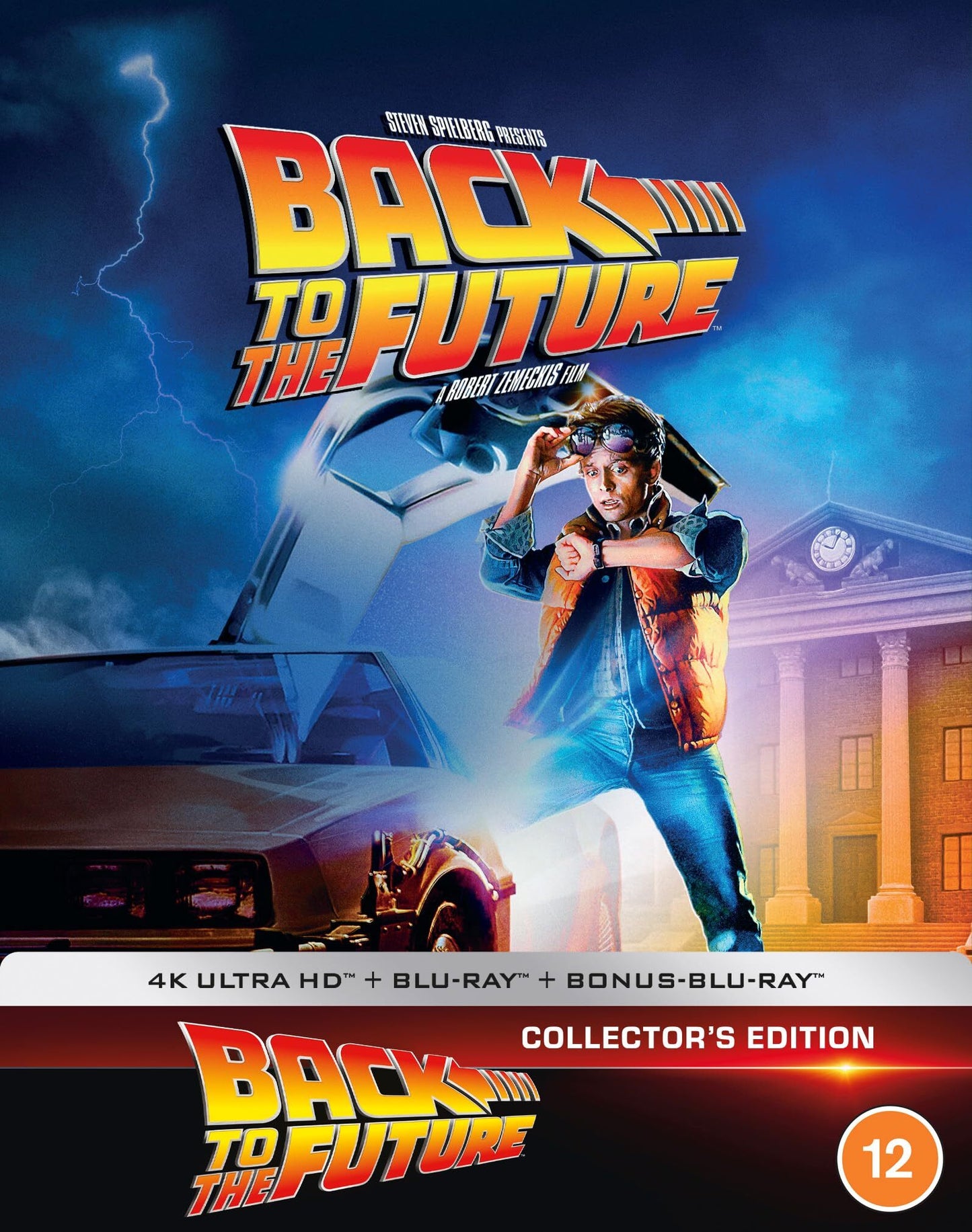 Back to the Future 4K Full Slip SteelBook (1985)(UK)