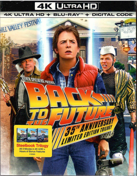 Back to the Future Trilogy 4K SteelBook