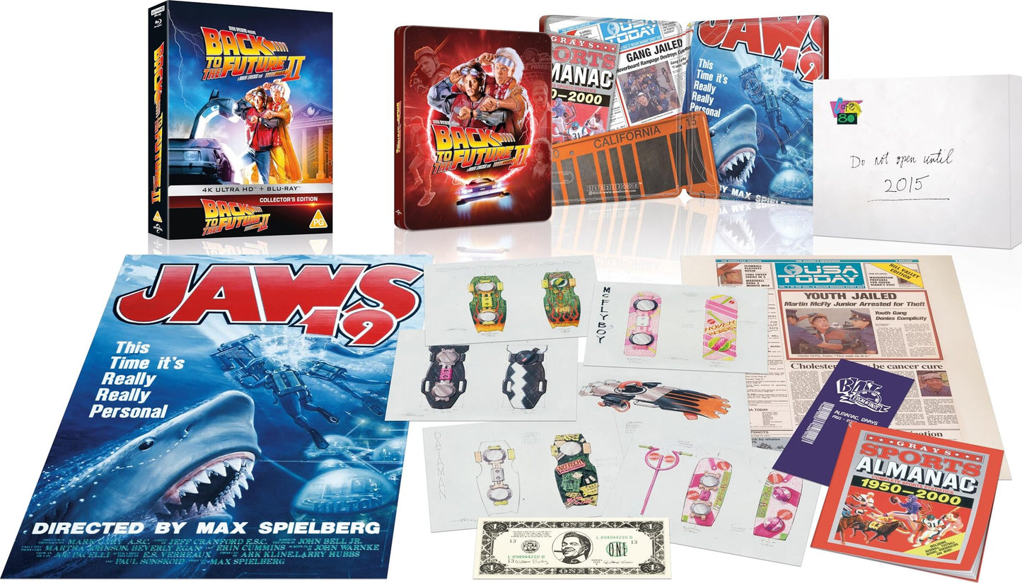 Back to the Future II 4K Full Slip SteelBook (1989)(UK)