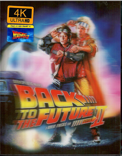 Back to the Future II 4K XL Lenticular SteelBook(1989)(FAC #159)(Czech)