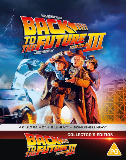 Back to the Future III 4K Full Slip SteelBook (1990)(UK)