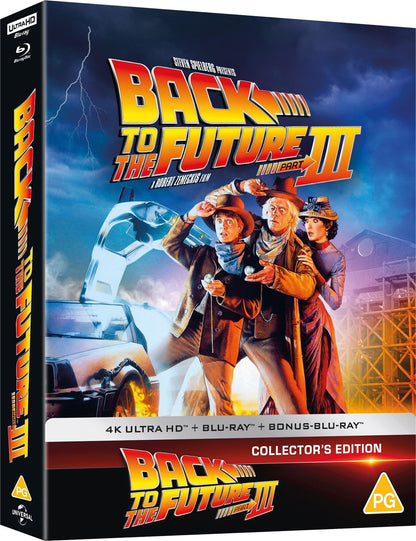 Back to the Future III 4K Full Slip SteelBook (1990)(UK)