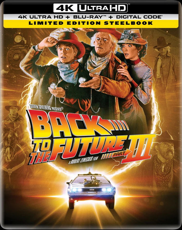 Back to the Future III 4K SteelBook (1990)