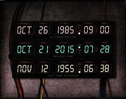 Back to the Future Trilogy 4K XL 1-Click SteelBook Maniacs Box Set (FAC#159)(Czech)(EMPTY)(Slip Box)