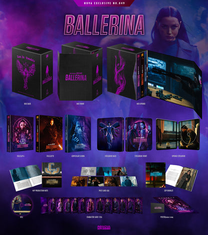 [Pre-Order] Ballerina 1-Click SteelBook (2025)(NE#49)(Korea)