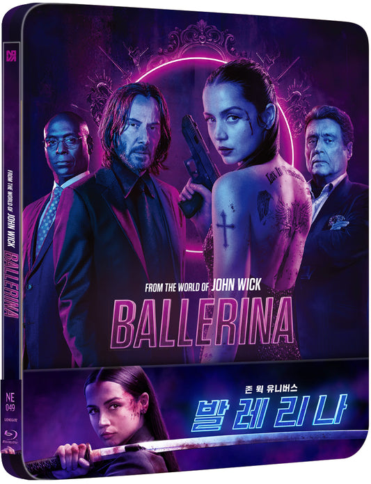 Ballerina 1/4 Slip SteelBook (2025)(NE#49)(Korea)