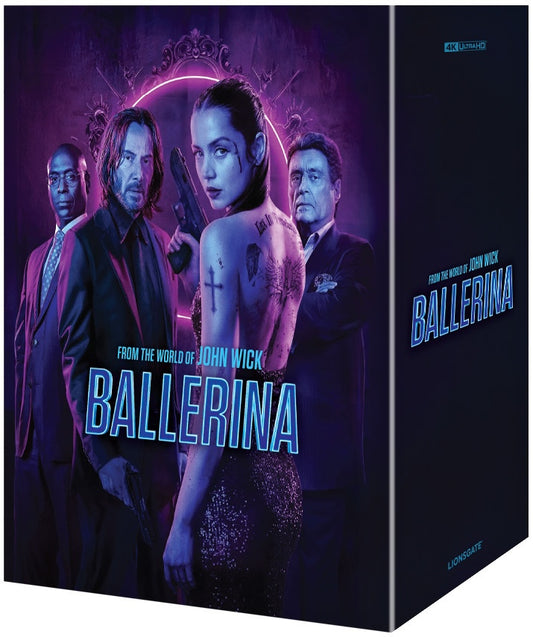 Ballerina 4K 1-Click SteelBook (2025)(ME#90)(Hong Kong)(EMPTY)(Slip Box)