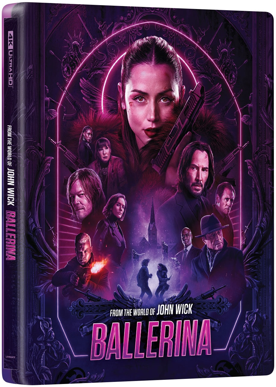 Ballerina 4K Double Lenticular B SteelBook (2025)(ME#90)(Hong Kong)