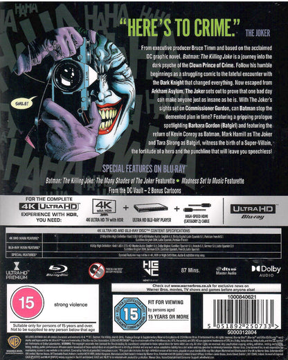 Batman: The Killing Joke 4K SteelBook (UK)