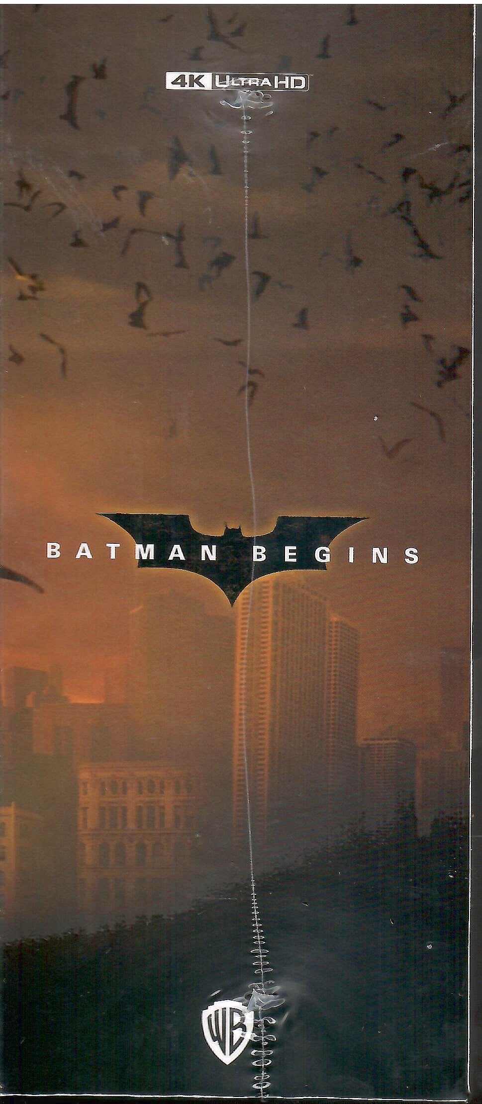 Batman Begins 4K 1-Click SteelBook (ME#53)(Hong Kong)