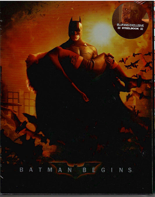 Batman Begins Full Slip SteelBook (Blufans #60)(China)