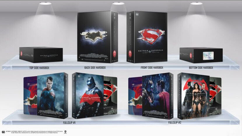 Batman V Superman Dawn deals of Justice HDZETA 4K Steelbook