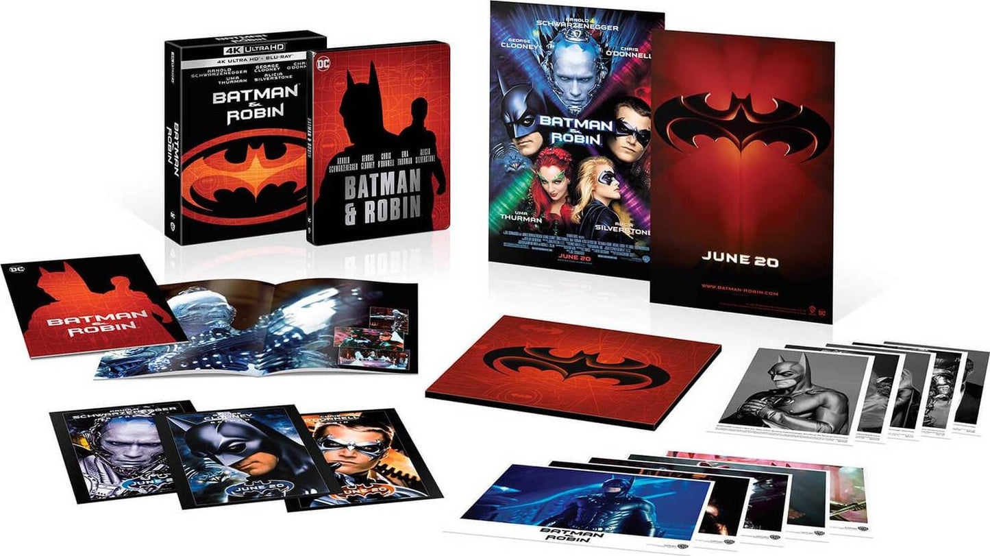 Batman and Robin 4K XL Full Slip SteelBook (UK)