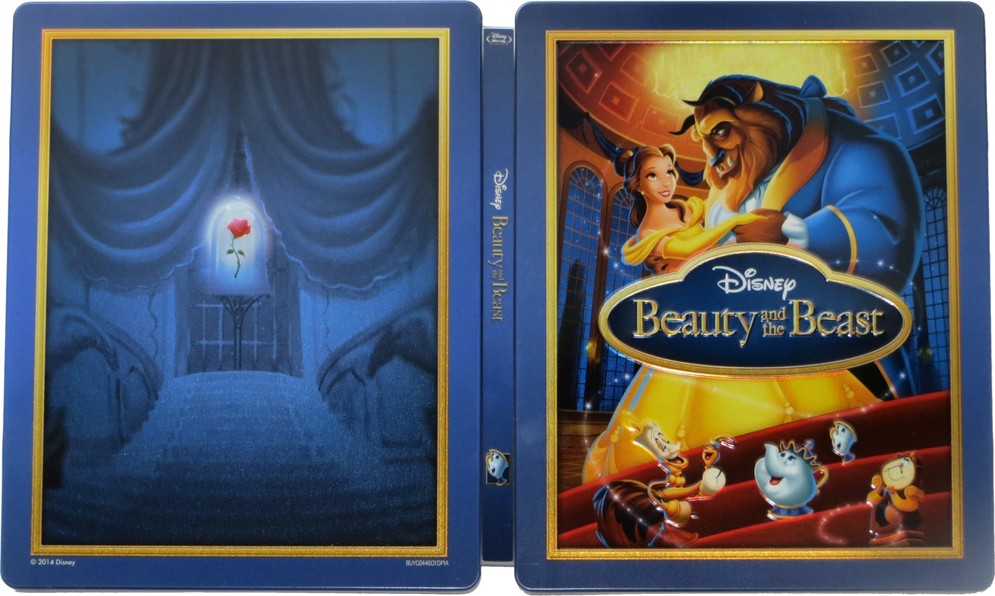 Beauty and the Beast 3D SteelBook: The Disney Collection #30 (1991)(UK)