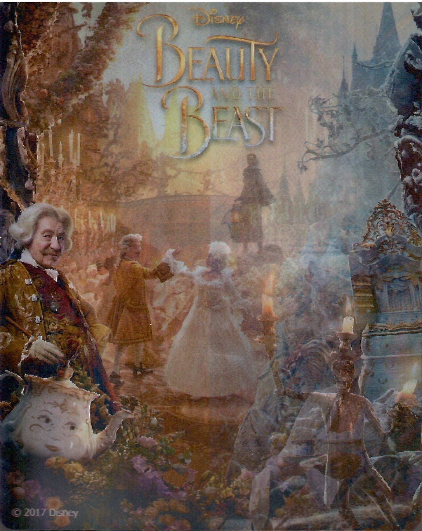 Beauty and the Beast Lenticular Magnet For SteelBook (2017)(FAC#79)(Czech)