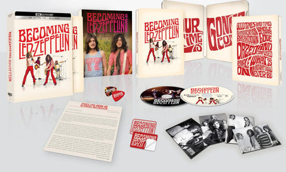 Becoming Led Zeppelin 4K SteelBook: Collector's Edition