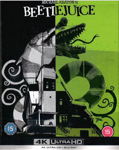 Beetlejuice 4K Full Slip SteelBook (Re-release)(1988)(UK)