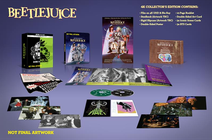 Beetlejuice 4K Full Slip SteelBook (Re-release)(1988)(UK)