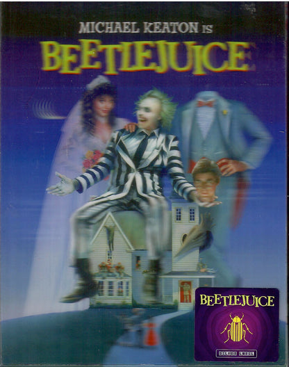 Beetlejuice 4K Lenticular SteelBook (1988)(HDZeta Silver Label #57)(China)