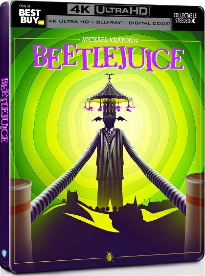 Beetlejuice 4K SteelBook (1988)(Exclusive)